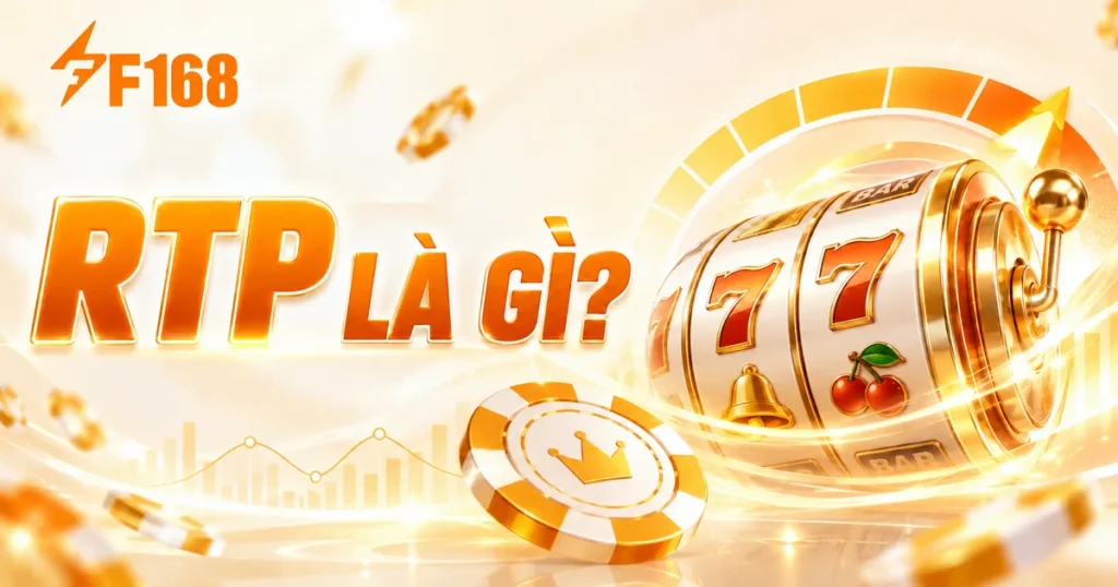 Minh họa RTP là gì và cách đọc tỷ lệ hoàn trả trong slot và casino F168